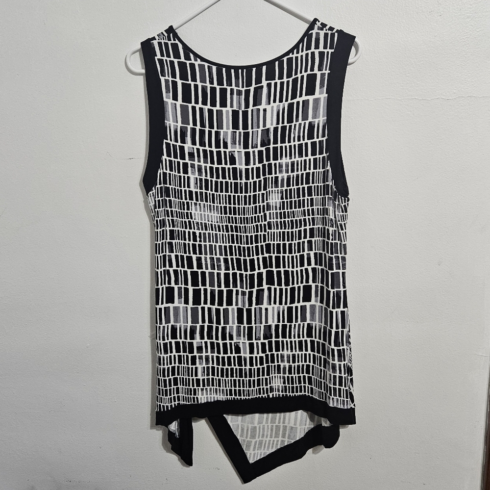 Vintage Nygard sleeveless sheath dress. Size M. Hem Split with side ruching. - Picture 2 of 4